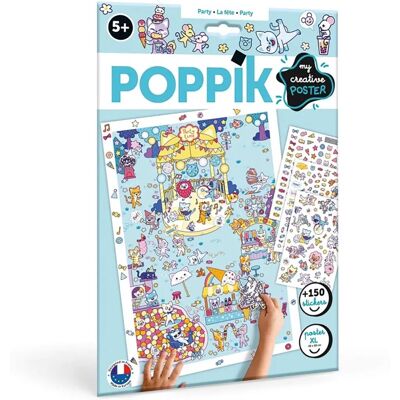 Carletto Poppik 1841208 - Póster Creativo de Pegatinas Fiesta Carletto Poppik 1841208 - Póster Creativo de Pegatinas Fiesta