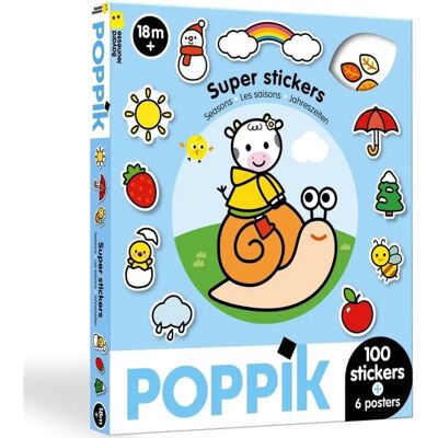 Poppik Modell - Saison Sticker Box - Sticker-Set Poppik Modell - Saison Sticker Box - Sticker-Set