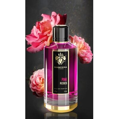 Mancera Pink Roses Eau de Parfum - Femmes 120 ml - Publicité Mancera Pink Roses Eau de Parfum - Femmes 120 ml - Publicité