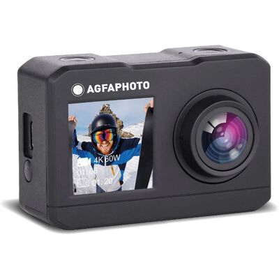 AgfaPhoto Action Cam - Vízálló Sportkamera 2.7K, Kétszínű Képernyő, 16MP AgfaPhoto Action Cam - Vízálló Sportkamera 2.7K, Kétszínű Képernyő, 16MP
