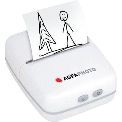 AgfaPhoto Realpix Pocket P - Fehér - Fényképező Nyomtató AgfaPhoto Realpix Pocket P - Fehér - Fényképező Nyomtató