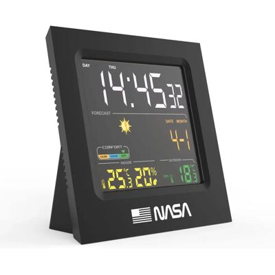 Estación Meteorológica NASA WS300 - Sensor Inalámbrico, Pantalla a Color, Pronóstico, Reloj Estación Meteorológica NASA WS300 - Sensor Inalámbrico, Pantalla a Color, Pronóstico, Reloj