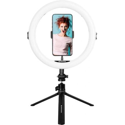 Kit Anello di Luce AgfaPhoto ARL11 - LED 11'', Treppiede, Telecomando Kit Anello di Luce AgfaPhoto ARL11 - LED 11'', Treppiede, Telecomando