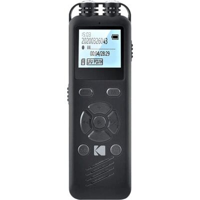 Kodak VRC 250 Diktiergerät - 8GB, Schwarz Kodak VRC 250 Diktiergerät - 8GB, Schwarz