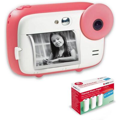 Agfa Photo Pack Realikids Instant Camera - 3 Rolls Thermal Paper Agfa Photo Pack Realikids Instant Camera - 3 Rolls Thermal Paper