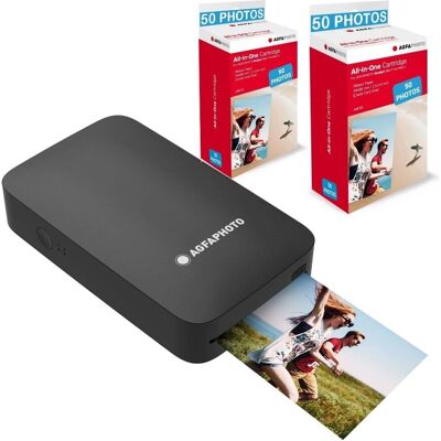 Agfa Photo - Impresora Bluetooth Realipix Mini P - 5.3x8.6cm Agfa Photo - Impresora Bluetooth Realipix Mini P - 5.3x8.6cm