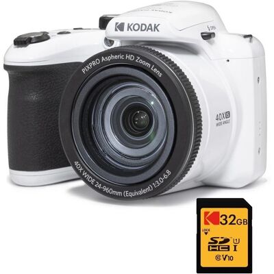 Kodak PIXPRO AZ405 - 32GB SD Bianco Kodak PIXPRO AZ405 - 32GB SD Bianco