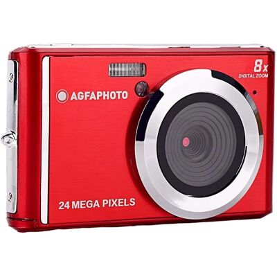 Cámara Digital Compacta Agfa 24MP 8x Zoom CMOS Flash Cámara Digital Compacta Agfa 24MP 8x Zoom CMOS Flash