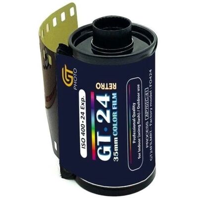 GT Photo GT24film Color 35mm 2 Rolls 24 Shots - Film GT Photo GT24film Color 35mm 2 Rolls 24 Shots - Film