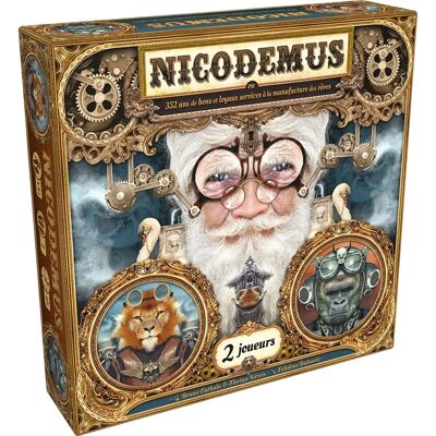 Bombyx Nicodemus - Jeu de stratégie mécanique - Jeu de société - Publicité Bombyx Nicodemus - Jeu de stratégie mécanique - Jeu de société - Publicité