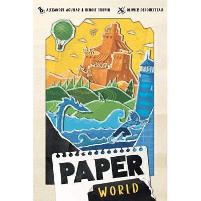Blackrock Games Paper World Kártyajáték - Stratégia Blackrock Games Paper World Kártyajáték - Stratégia
