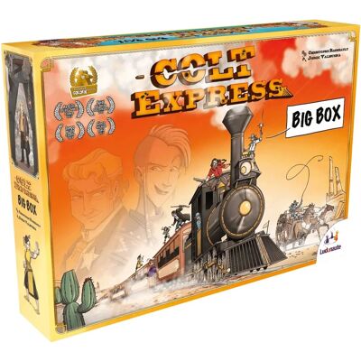 Ludonaute Colt Express Big Box Jeu de Plateau - Pour 2-9 Joueurs, 10+ Ans - Publicité Ludonaute Colt Express Big Box Jeu de Plateau - Pour 2-9 Joueurs, 10+ Ans - Publicité