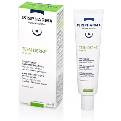 ISISPHARMA Teen Derm α-Pure Soin Intensif Anti-Imperfactions - Publicité ISISPHARMA Teen Derm α-Pure Soin Intensif Anti-Imperfactions - Publicité