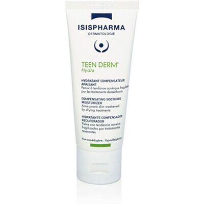 Isispharma Teen Derm Hydra Vochtinbrengende - Gevoelige huid bij acne Isispharma Teen Derm Hydra Vochtinbrengende - Gevoelige huid bij acne