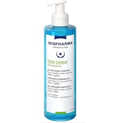 Isispharma Teen Derm Gel Purifying Face Wash - Sensitive Skin Isispharma Teen Derm Gel Purifying Face Wash - Sensitive Skin
