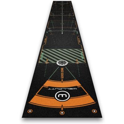 Wellputt Welling Putt Tapete 4M X 50Cm Premium - Tapete de putting Wellputt Welling Putt Tapete 4M X 50Cm Premium - Tapete de putting