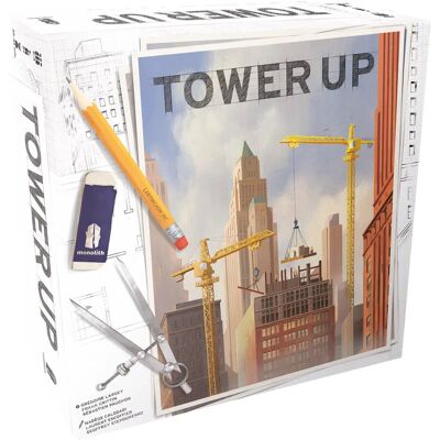 Monolith Board Games Tower Up - Strategiczna gra planszowa o budowie miasta Monolith Board Games Tower Up - Strategiczna gra planszowa o budowie miasta