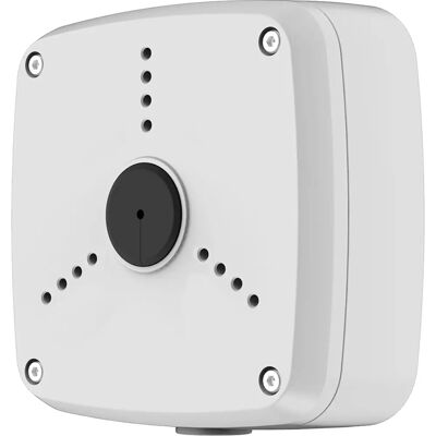 Caixa de acessórios branca Dahua - Câmeras bullet CCTV Caixa de acessórios branca Dahua - Câmeras bullet CCTV