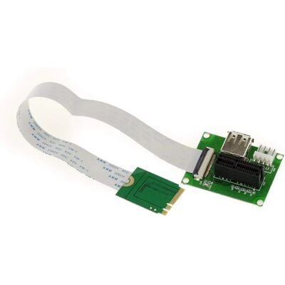 Adaptador PCIe M.2 NGFF E/a clave Kalea-Informatique - Tarjeta de ordenador Adaptador PCIe M.2 NGFF E/a clave Kalea-Informatique - Tarjeta de ordenador