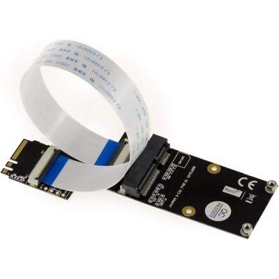 Adaptador Mini PCIe para M.2 E/A Key da Kalea Informatique - Suporta WiFi/Bluetooth - Formato 2230 Adaptador Mini PCIe para M.2 E/A Key da Kalea Informatique - Suporta WiFi/Bluetooth - Formato 2230