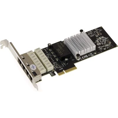 Kalea Informatique - PCIe Gigabit Ethernet Card - 4-Port - Intel I350am4 - Carte réseau - Publicité Kalea Informatique - PCIe Gigabit Ethernet Card - 4-Port - Intel I350am4 - Carte réseau - Publicité