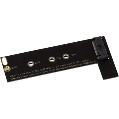 Kalea Informatique M2-Adapter för Mac Mini 2014 A1347 - Stöder PCIe M.2 SSDs Kalea Informatique M2-Adapter för Mac Mini 2014 A1347 - Stöder PCIe M.2 SSDs