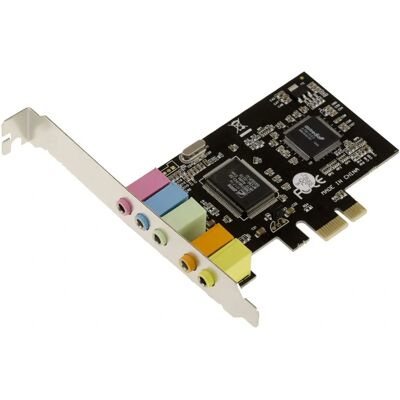 Carte Son Kalea-Informatique Cmedia Cmi8738 PCIe - 5.1 6 Canaux - Profil Haut + Bas Carte Son Kalea-Informatique Cmedia Cmi8738 PCIe - 5.1 6 Canaux - Profil Haut + Bas