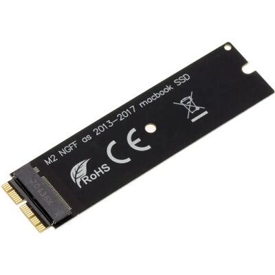 Apple MacBook Air SSD Adapter - Ondersteunt M.2 NGFF NVMe AHCI - 2013+ Apple MacBook Air SSD Adapter - Ondersteunt M.2 NGFF NVMe AHCI - 2013+