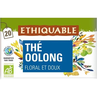 Thé Oolong Bleu de l'Himalaya Bio - Ethiquable - Publicité Thé Oolong Bleu de l'Himalaya Bio - Ethiquable - Publicité