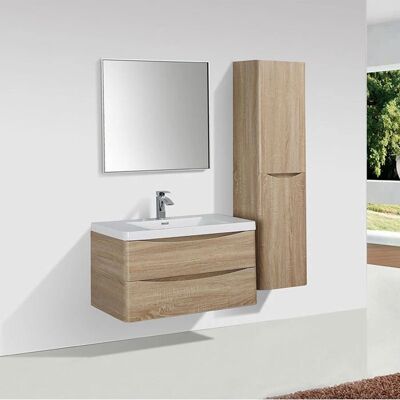 Stano Piacenza Mobile Bagno Moderno - 90cm Bianco Stano Piacenza Mobile Bagno Moderno - 90cm Bianco