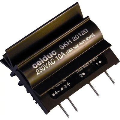 Celduc Halbleiterrelais SKH20240 - 10A, 600V AC, PCB-Montage Celduc Halbleiterrelais SKH20240 - 10A, 600V AC, PCB-Montage