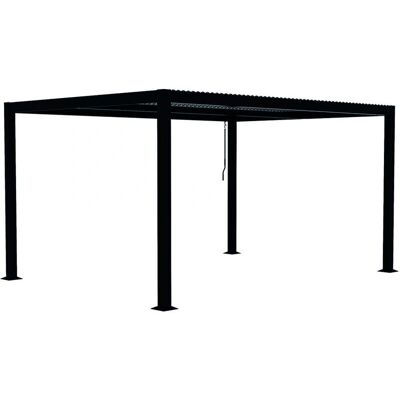 Concept Usine Pérgola bioclimática 3x4 m - Gris Concept Usine Pérgola bioclimática 3x4 m - Gris