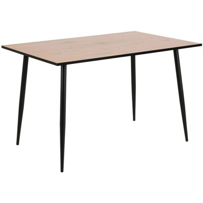 Concept-usine 120cm mira Negro - Mesa de comedor Concept-usine 120cm mira Negro - Mesa de comedor