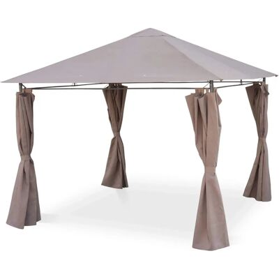 Pergola Sweeek Elusa 3x3m - Taupe - Tenda da Giardino Pergola Sweeek Elusa 3x3m - Taupe - Tenda da Giardino