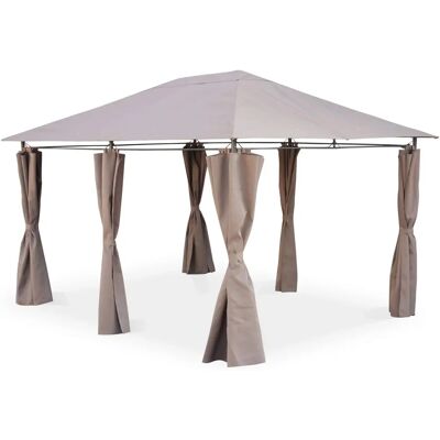 Sweeek Divio Pergola - Taupe - 3x4m - Tenda da Giardino Sweeek Divio Pergola - Taupe - 3x4m - Tenda da Giardino