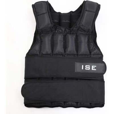 Ise - Napoli - 25kg - Noir - Gilet lesté - Publicité Ise - Napoli - 25kg - Noir - Gilet lesté - Publicité