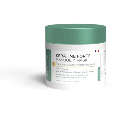 Máscara de Queratina Forte da Biocyte - Máscara Capilar para Cabelos Danificados Máscara de Queratina Forte da Biocyte - Máscara Capilar para Cabelos Danificados
