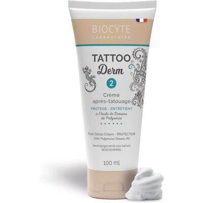 Biocyte Tattoo Derm 2 Crème - Soins après tatouage - Publicité Biocyte Tattoo Derm 2 Crème - Soins après tatouage - Publicité