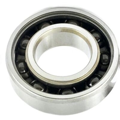 Roulement Black Bearing 12x24x6 - Céramique - Argent - Publicité Roulement Black Bearing 12x24x6 - Céramique - Argent - Publicité