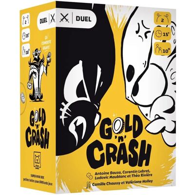 Blackrock Games Gold'n Crash - Jeu de société - Duel stratégique Blackrock Games Gold'n Crash - Jeu de société - Duel stratégique