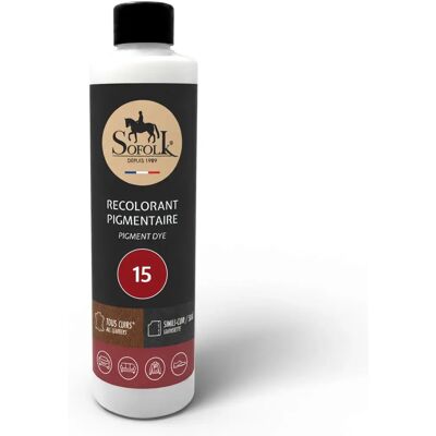 Sofolk - 15-bordeaux - 250ml - Bordeaux - Leather dye - Publicité Sofolk - 15-bordeaux - 250ml - Bordeaux - Leather dye - Publicité