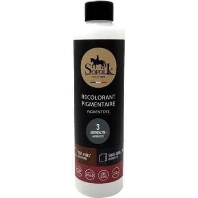 Sofolk - 3-anthracite - Teinture cuir - 250ml - Publicité Sofolk - 3-anthracite - Teinture cuir - 250ml - Publicité