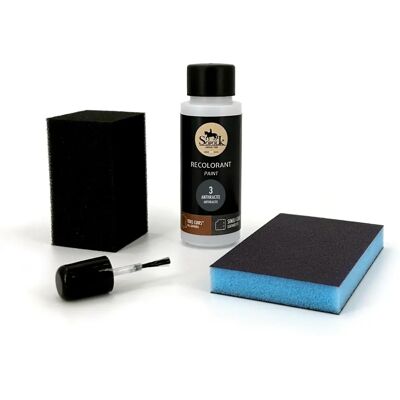 Sofolk 3-anthracite - Kit de retouche couleur cuir - Publicité Sofolk 3-anthracite - Kit de retouche couleur cuir - Publicité