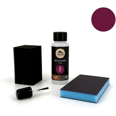 Sofolk 16-violet - 60 ml - Kit de retouche couleur cuir - Publicité Sofolk 16-violet - 60 ml - Kit de retouche couleur cuir - Publicité