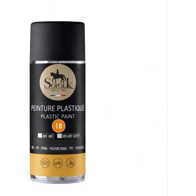Sofolk - 18-orange-mate - Orange - Spray peinture - Publicité Sofolk - 18-orange-mate - Orange - Spray peinture - Publicité