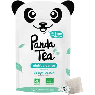 Panda Tea Nettoyage Nuit - Thé Détox Bio - Publicité Panda Tea Nettoyage Nuit - Thé Détox Bio - Publicité