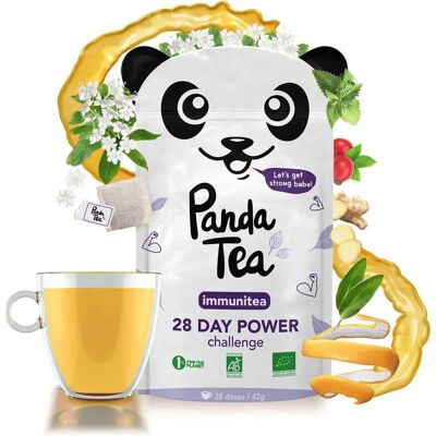 Panda Tea Immunitea Bio Détox - Thé - Publicité Panda Tea Immunitea Bio Détox - Thé - Publicité