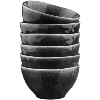 Björn Ø14,5cm Maan Zwart Set van Kommen Björn Ø14,5cm Maan Zwart Set van Kommen