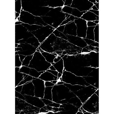 Alfombra de sala Mani Textile Mármol - 160x230cm - Negro Alfombra de sala Mani Textile Mármol - 160x230cm - Negro