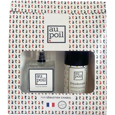 Coffret Parfum et Déodorant Au Poil - Cadeau Coffret Parfum et Déodorant Au Poil - Cadeau